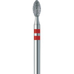Diamanten 379Z, gyémántcsiszoló, piros, ISO 019, FG, 2 darab