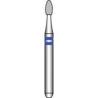 Diamanten 379Z, gyémántcsiszoló, kék, ISO 014, FG, 2 darab
