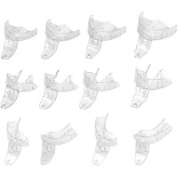 Polycarbonat Abdrucklöffel - Készlet – 2852-12 - dec.52
