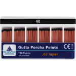 FKG Guttapercha Taper.02 ISO 040, 120 darab FKG Guttapercha Taper.02 ISO 040, 120 darab