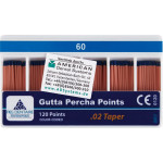 FKG Guttapercha Taper.02 ISO 060, 120 darab FKG Guttapercha Taper.02 ISO 060, 120 darab
