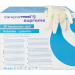 Sempermed® supreme - csomag 50 pár púdermentes, naturweiß, méret 6 - 3000006090
