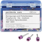 Reinigungsbürsten, 10 darab, lila, medium