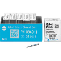 Robot Points® FG 949, gyémántcsiszoló, ISO 012, 6 darab