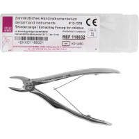 Kinderzahnzangen - 1 db, 137B anatomisch, felső-Schneidezähne - 118832