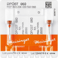 Diamantpolierer DPO07/08 Packung 2 darab, orange ISO 060, RA Diamantpolierer DPO07/08 Packung 2 darab, orange ISO 060, RA