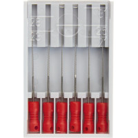 Hedström reszelő 174, piros, 25 mm ISO 025, 6 darab