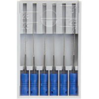 Hedström reszelő 174, kék, 25 mm ISO 030, 6 darab