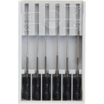 Hedström reszelő 174, fekete, 25 mm ISO 040, 6 darab