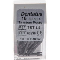 Surtex Classic (Titan) (L), (1,50 x 11,8 mm), Gyökércsap (Titán), Titán, 15 darab