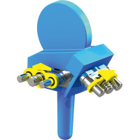 Mehrsektoren-Schrauben Packung 2 darab, VECTOR 750