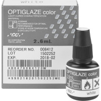 GC OPTIGLAZE color Flasche 2,6 ml fehér