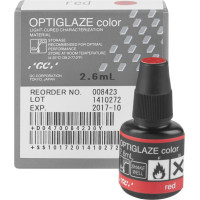 GC OPTIGLAZE color Flasche 2,6 ml piros