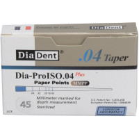 DiaDent® Dia-Pro papírcsúcs, Taper.04, ISO 045, 100 darab
