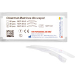 Clearmat Matrizen - 50 darabos csomag, Höhe 4,5 / 7,5 mm, Stärke 0,075 mm, Prämolar, MO/OD - 5913 Clearmat Matrizen - 50 darabos csomag, Höhe 4,5 / 7,5 mm, Stärke 0,075 mm, Prämolar, MO/OD - 5913