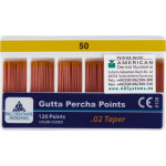 FKG Guttapercha Taper.02 ISO 050, 120 darab