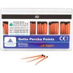 FKG Guttapercha Taper.06 ISO 040, 60 darab FKG Guttapercha Taper.06 ISO 040, 60 darab