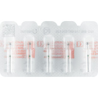 Diamanten G801L, gyémántcsiszoló, zöld, ISO 023, FG, 5 darab Diamanten G801L, gyémántcsiszoló, zöld, ISO 023, FG, 5 darab