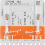 Diamantpolierer DPO07/08 Packung 2 darab, braun ISO 060, RA