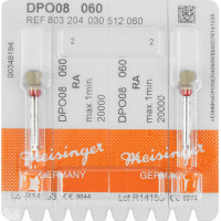 Diamantpolierer DPO07/08 Packung 2 darab, braun ISO 060, RA Diamantpolierer DPO07/08 Packung 2 darab, braun ISO 060, RA