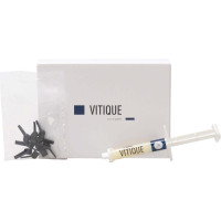 Vitique - Spritze 3,9 g Try-In-Paste átlátszó, 10 Veneer-Tips - 213053