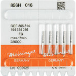 Diamanten 856 Packung 5 Diamanten, fekete ISO 016, FG