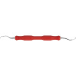 DEPPELER Gracey Küretten Classic - 1 db, Figur 15/16, CN Griff, piros - 6870410