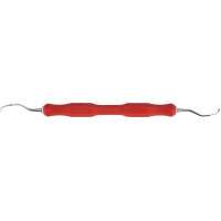 DEPPELER Gracey Küretten Classic - 1 db, Figur 15/16, CN Griff, piros - 6870410