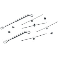 Scharnier 44 Kit - Packung 1 Paar Scharniere, 4 Paar Befestigungsteile - 5490.1