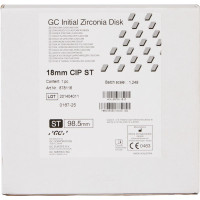 GC Initial™ Zirconia Disk, 1 darab, Ø 98, 5 mm H 18 mm, ST