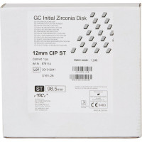 GC Initial™ Zirconia Disk, 1 darab, Ø 98, 5 mm H 12 mm, ST