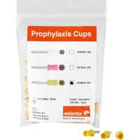 Prophy-Cups Packung 100 Stück gelb, ISO 060, RA