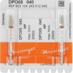 Diamantpolierer DPO02/05 Packung 2 darab, braun ISO 040, HP