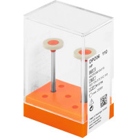 Diamantpolierer DPO03/06, gyémánt-kerámia-polírozó, szürke, ISO 110, HP, 2 darab