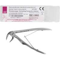 Kinderzahnzangen - 1 db, 7B anatomisch, alsó-Wurzeln - 118831