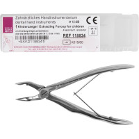 Kinderzahnzangen - 1 db, 3B anatomisch, felső-Molaren - 118834