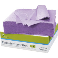 smart Patientenservietten - 500 darabos csomag, lila - 116400