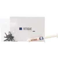 Vitique - Spritze 3,9 g Try-In-Paste rózsaszín, 10 Veneer-Tips - 213055