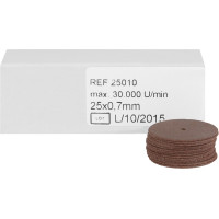 TOPDENT® Trennscheiben, 10 darab, 25 x 0,7 mm