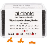 Wachszwischenglieder Packung 15 darab, UK Front A