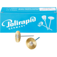 Miniaturbürsten Packung 6 darab, mit Hand, 1 darab, Messingdraht, 115/25 mm Höhe