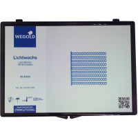 Lichtwachs-Profile Packung 45 Lochbandretentionen