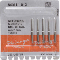 Diamanten 849L, gyémántcsiszoló, fehér, ISO 012, RAL, 5 darab