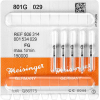 Diamanten 801, gyémántcsiszoló, zöld, ISO 029, FG, 5 darab