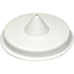 Sockelplatten mit Gusstrichter, 1 darab, Sockelplatte mit Gusstrichter Größe 6, rund