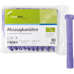 smart Absaugkanülen - 10 darabos csomag, lila - 117491