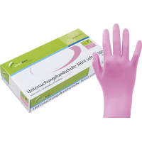 smart Nitrilhandschuhe Soft PF - 100 darabos csomag, púdermentes, rózsaszín, XS - 117499