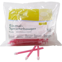 smart Speichelsauger - 100 darabos csomag, rózsaszín - 117503