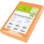 smart Normtrayeinlagen - 250 darabos csomag, 28 x 18 cm, orange - 117517
