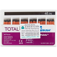 Total Fill BC csapok, Taper.04 ISO 015, 60 darab